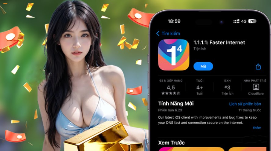 Hình ảnh quảng cáo của coca88 hiển thị nền tảng và các lợi ích